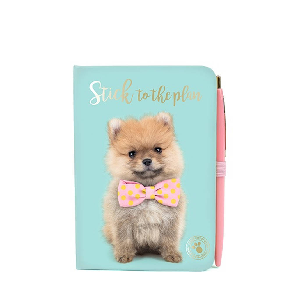 Studio Pets Pomeriaan post-it notitieboekje met pen - A6