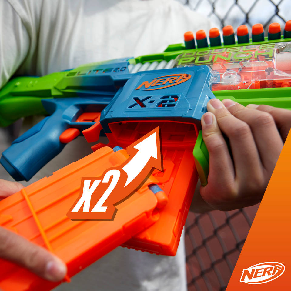 Nerf Elite Double Punch Blaster