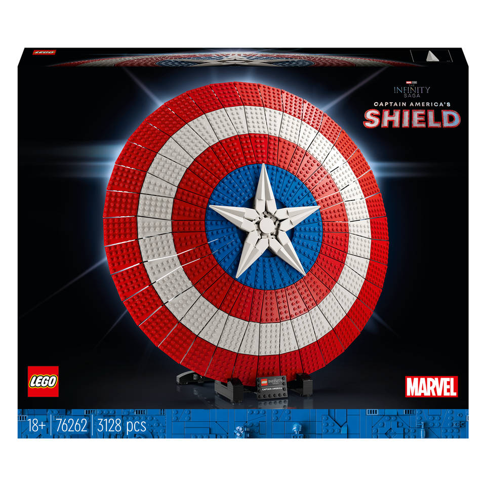 LEGO Marvel het schild Captain America 76262