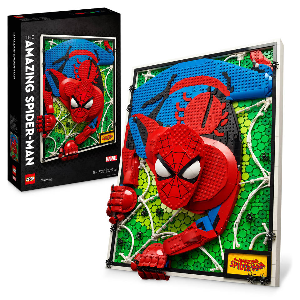 LEGO Art de geweldige Spider-Man 31209
