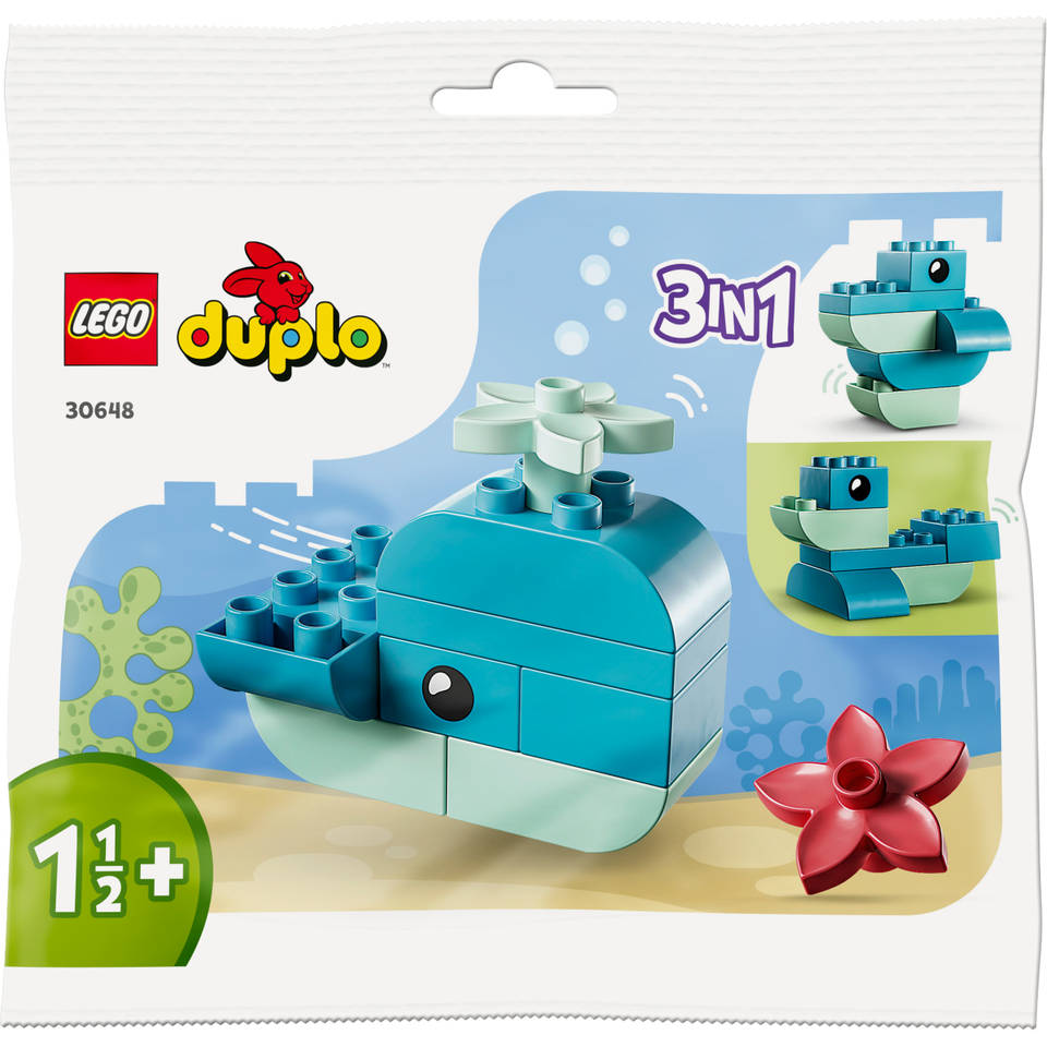 LEGO DUPLO 3-in-1 walvis 30648