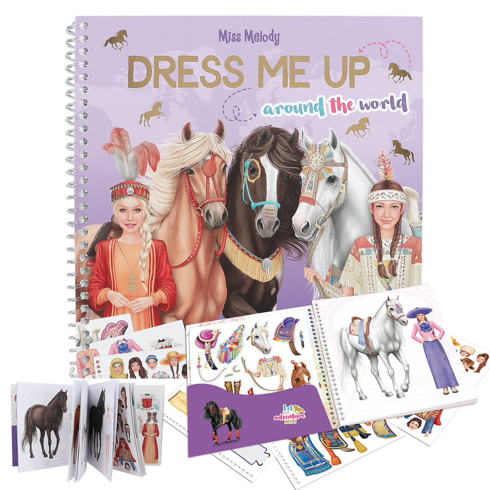 foto van Dress me up paardenboek