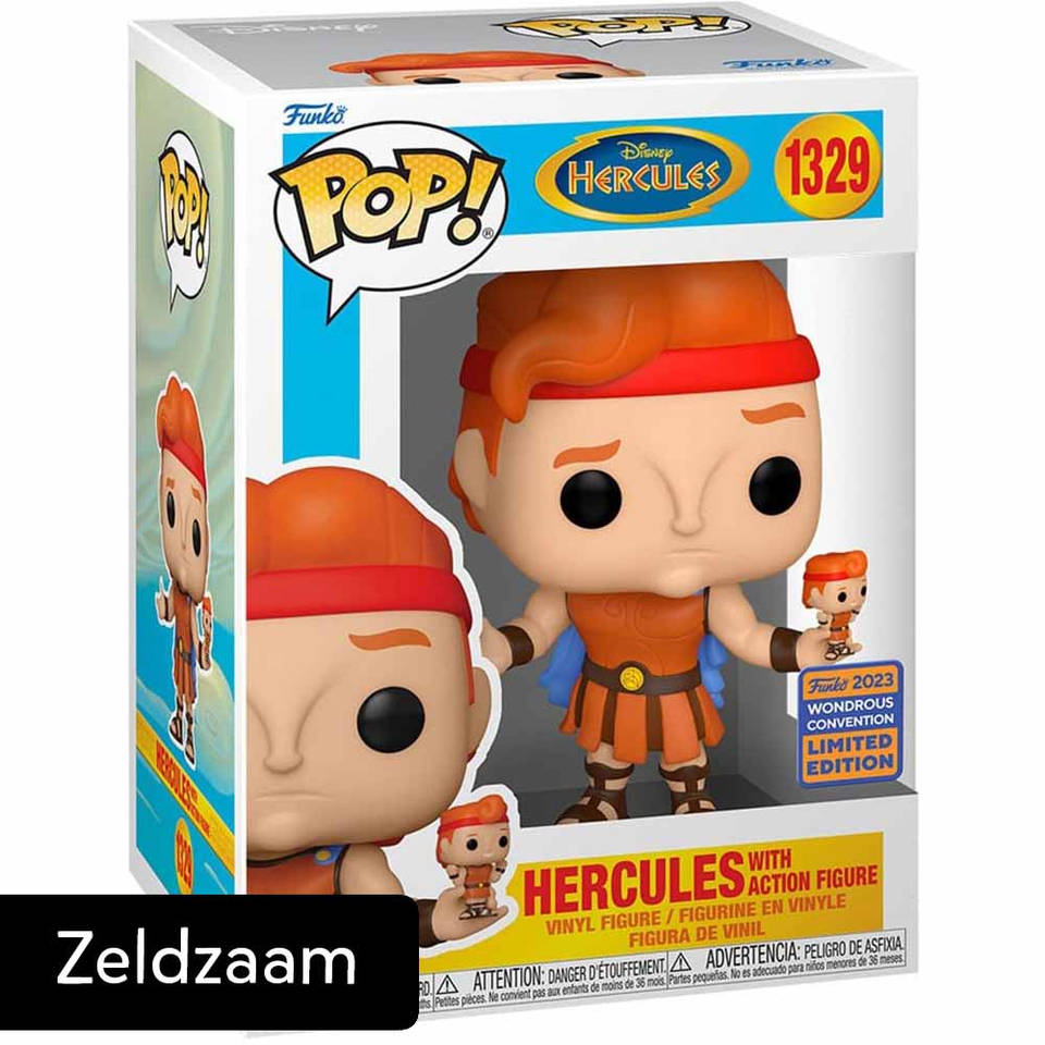 Funko Pop! figuur Disney Hercules Hercules with Action Figure