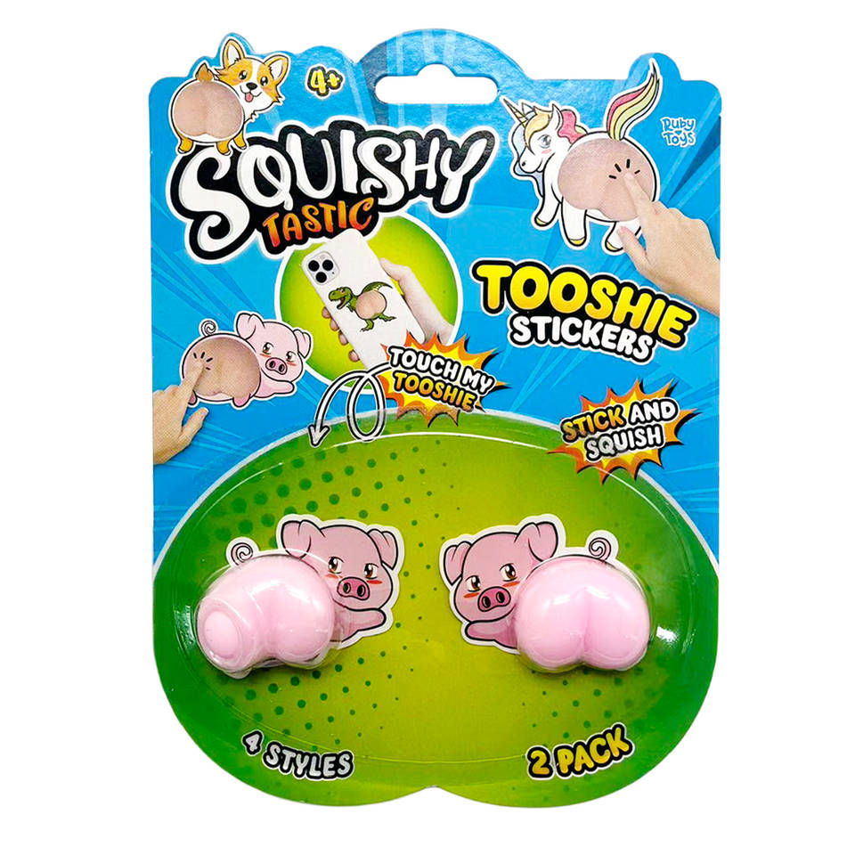 Squishy Tastic Tooshie stickers Main Image