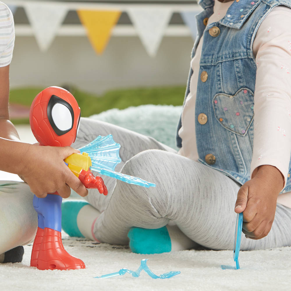 Spidey Camera Marvel Spidey and His Amazing Friends Electronic Suit Up Spidey actiefiguur