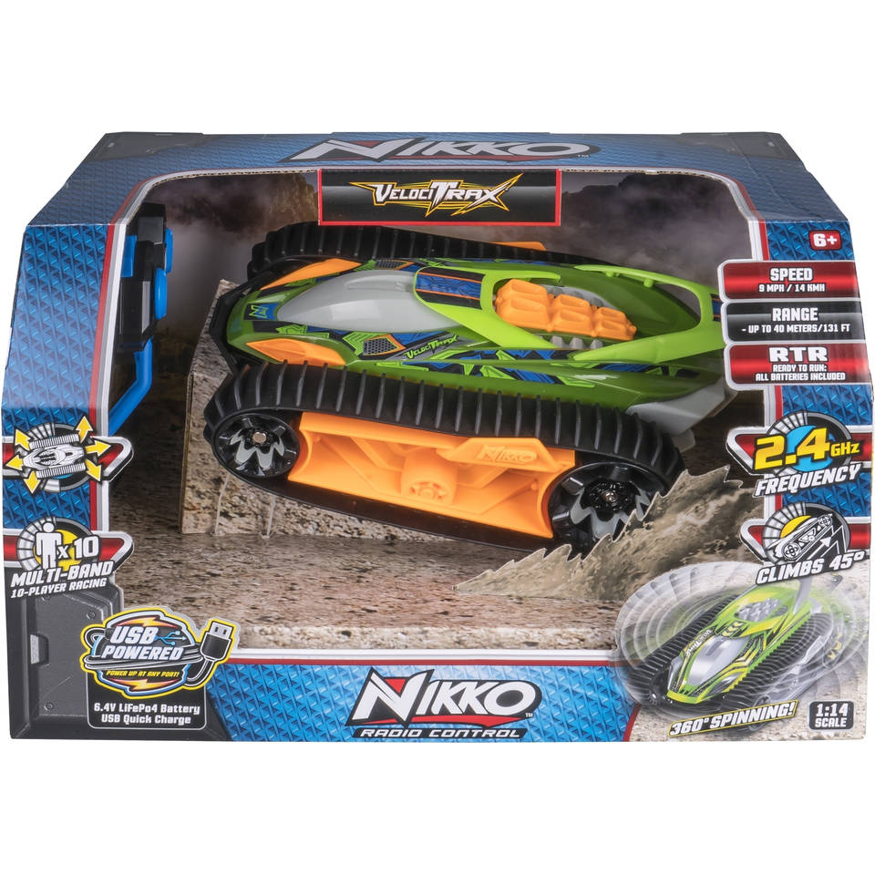 NIKKO op afstand bestuurbare Nano Trax Green - 1:20