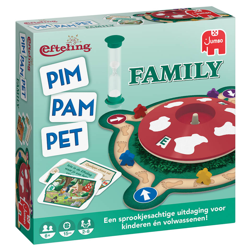 Jumbo Pim Pam Pet Efteling familie