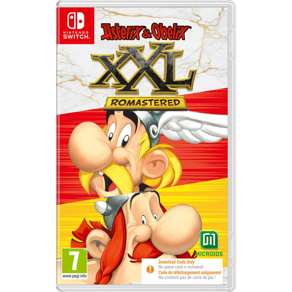 Asterix & Obelix XXL Romastered - code in a box Nintendo Switch
