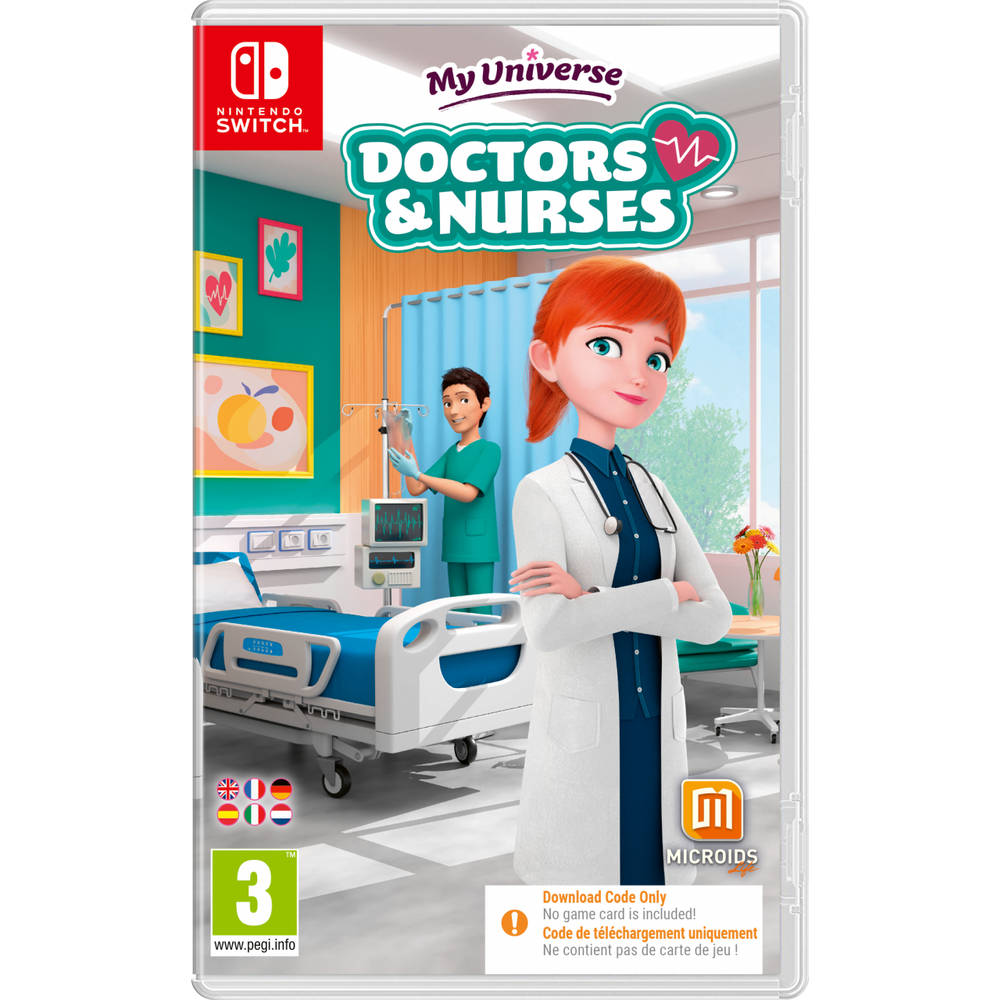 Nintendo Switch Dokters & Verpleegkundigen - code in a box