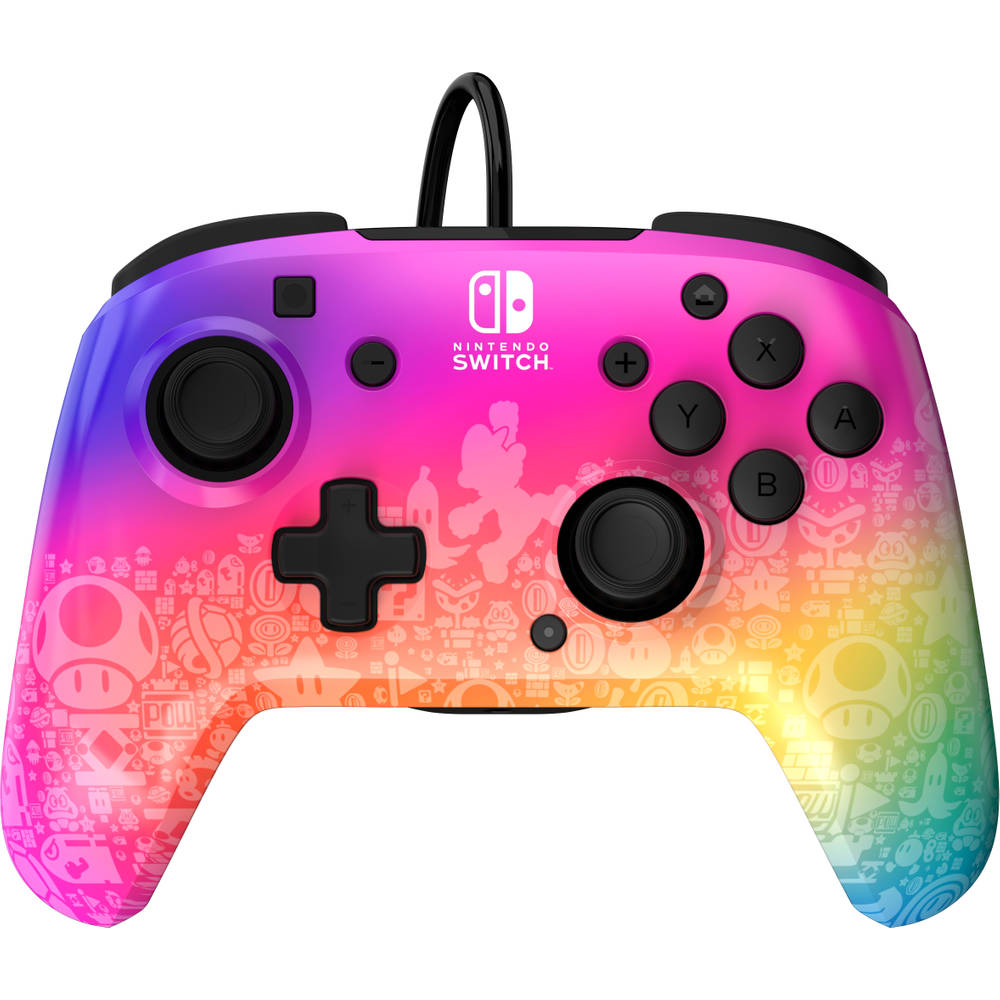 Nintendo Switch PDP Gaming Rematch Star Spectrum bedrade controller