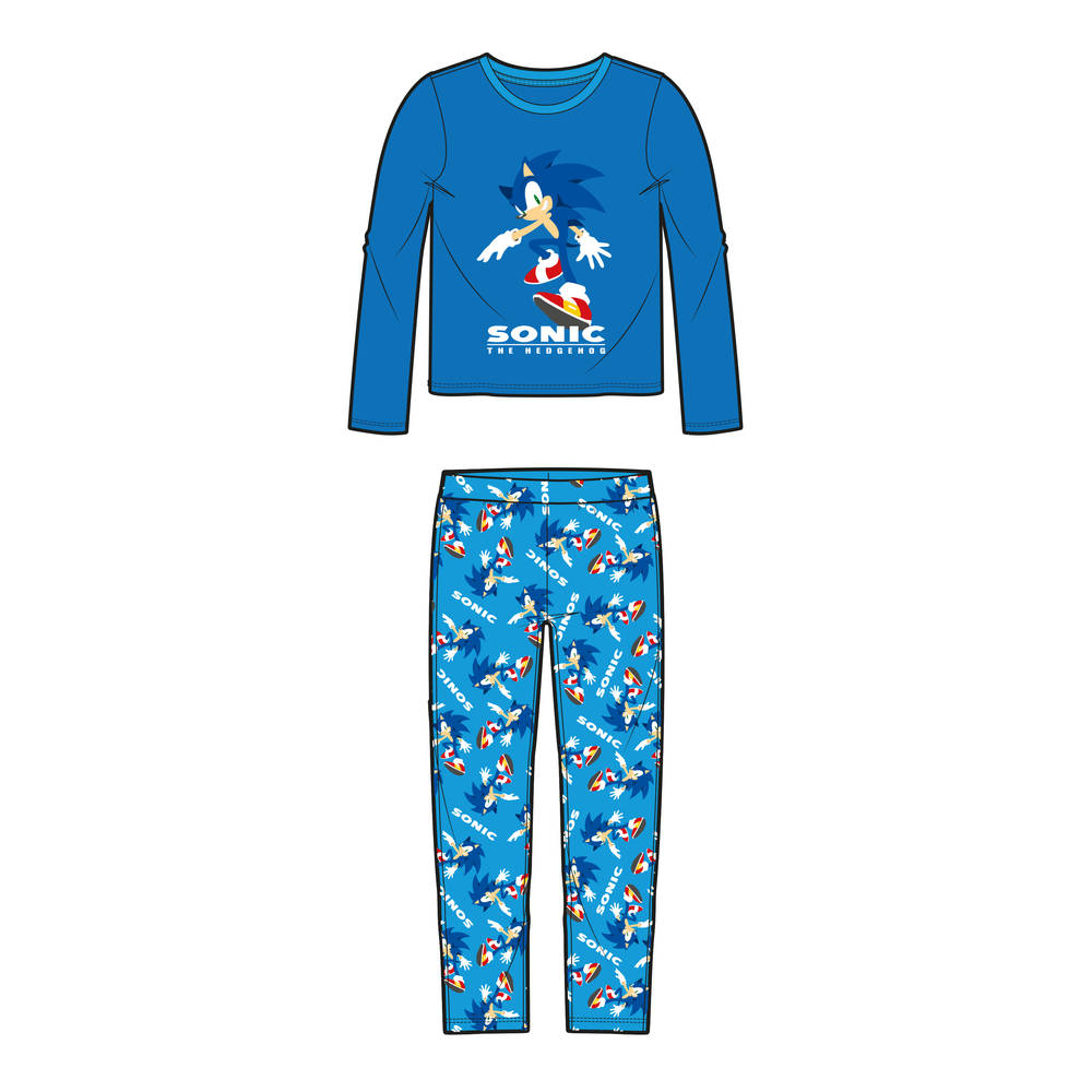 Sonic pyjama - maat 110/116
