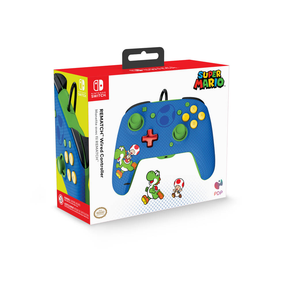 Yoshi Pro Controller Nintendo Switch PDP Gaming Rematch