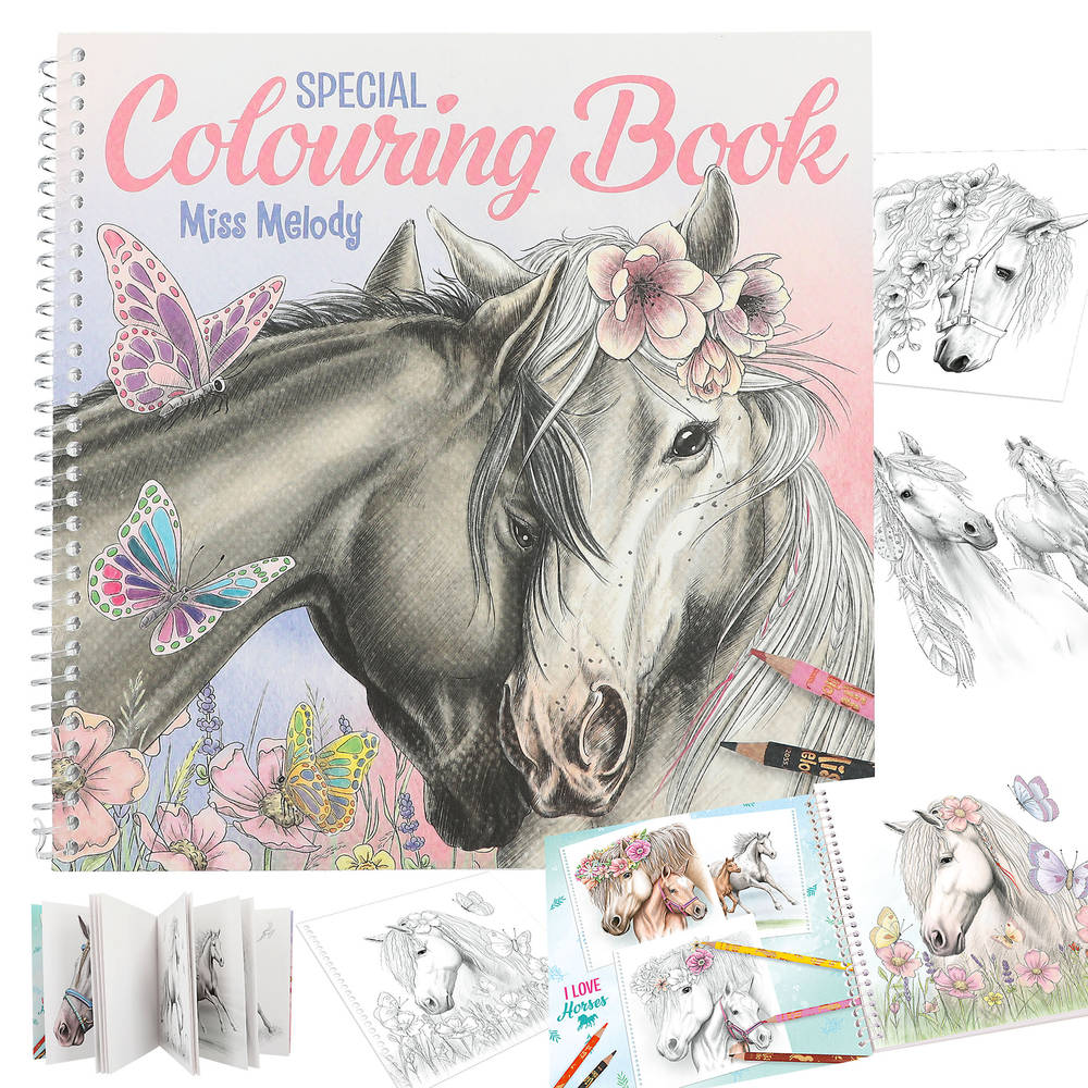 Miss Melody speciaal kleurboek