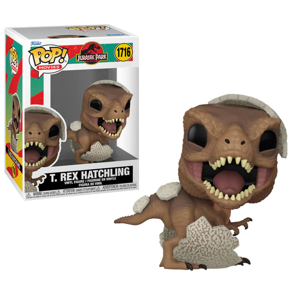 Funko Pop! figuur Jurassic Park T-Rex uit dinosaurus ei