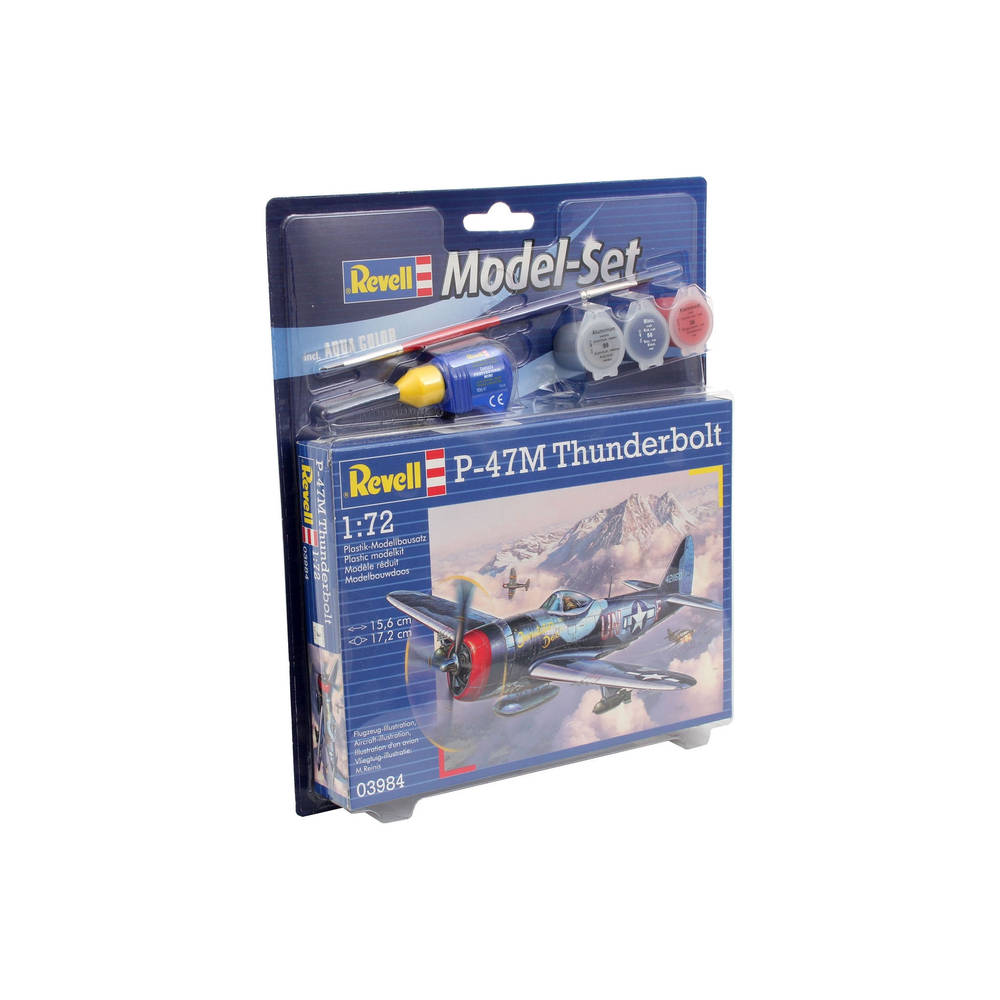 Revell P-47M Thunderbolt modelset