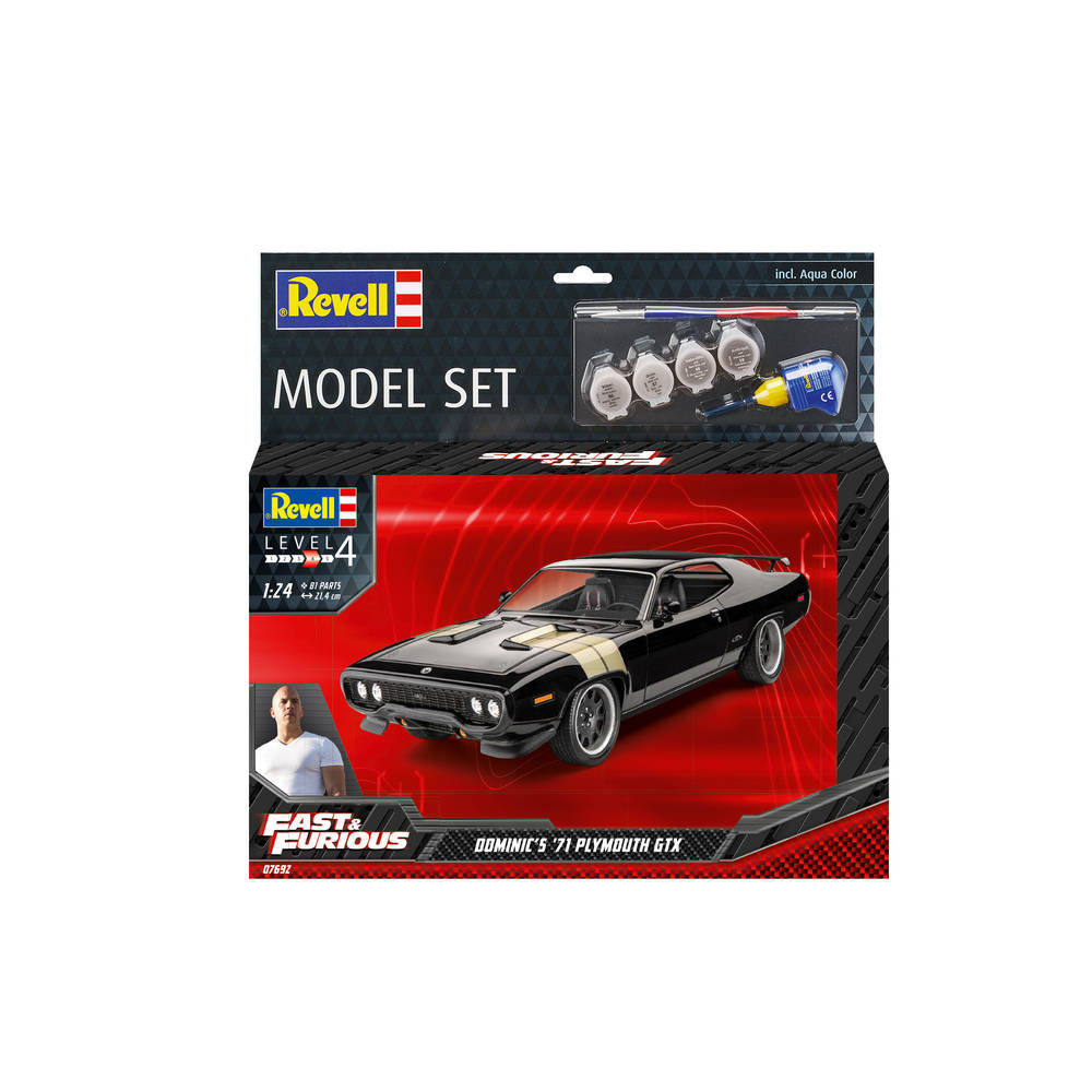 Revell DOMINIC'S PLYMOUTH GTX 1971 Fast & Furious