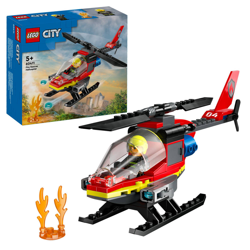 LEGO City brandweerhelikopter 60411