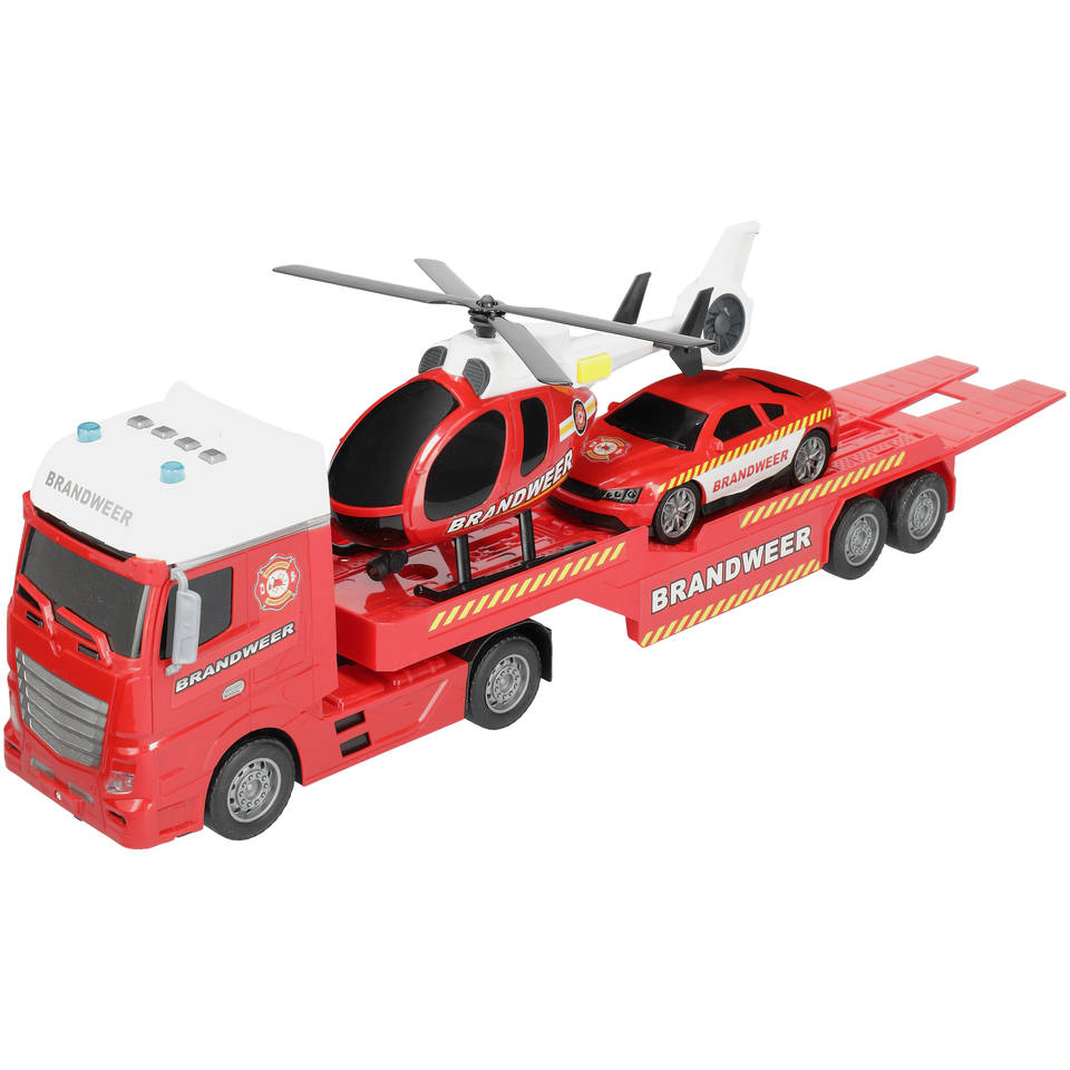 Little Fireman Inertia brandweertransportvoertuig