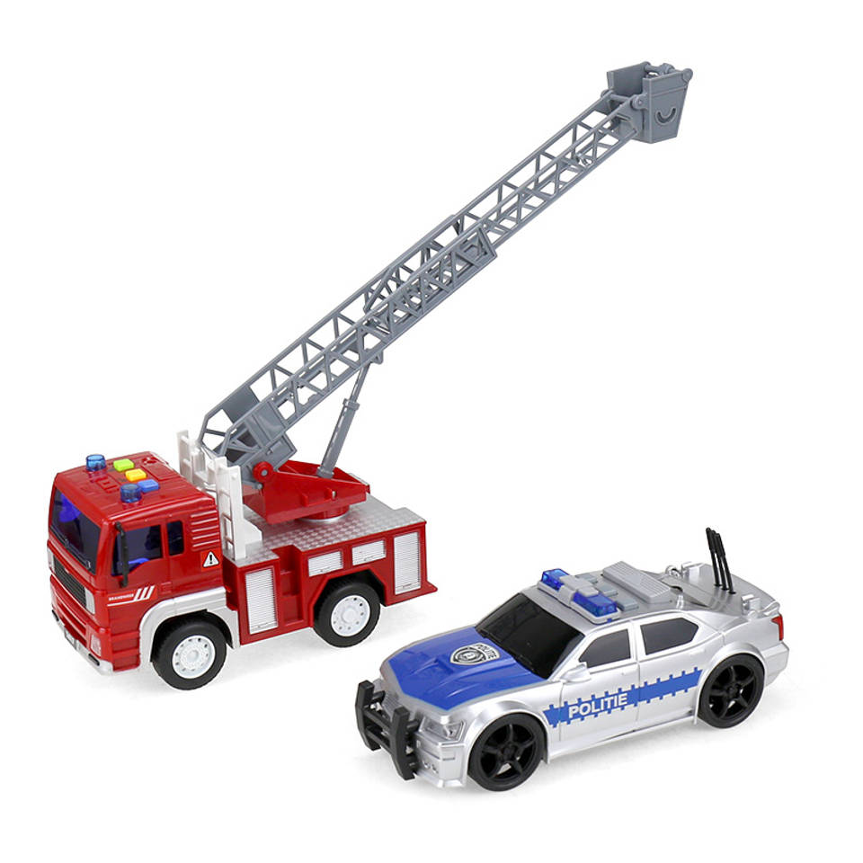 Reddingsvoertuigen duo set