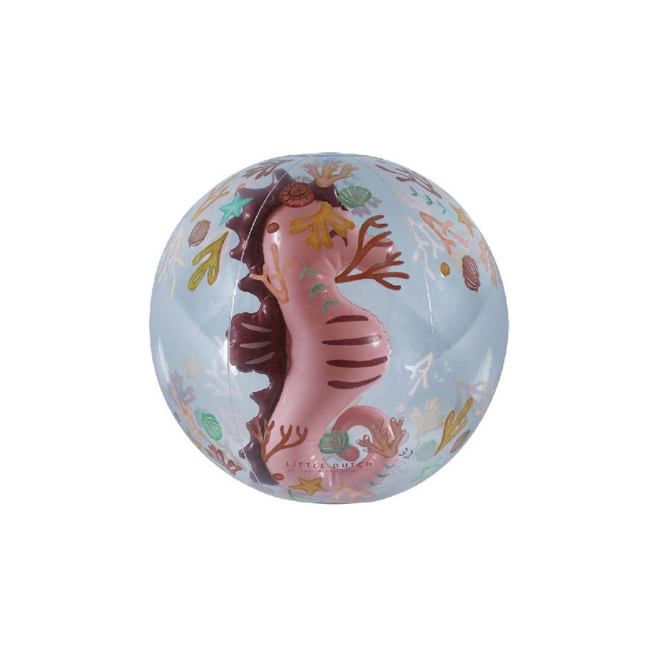 Little Dutch Ocean Dreams 3D strandbal - roze