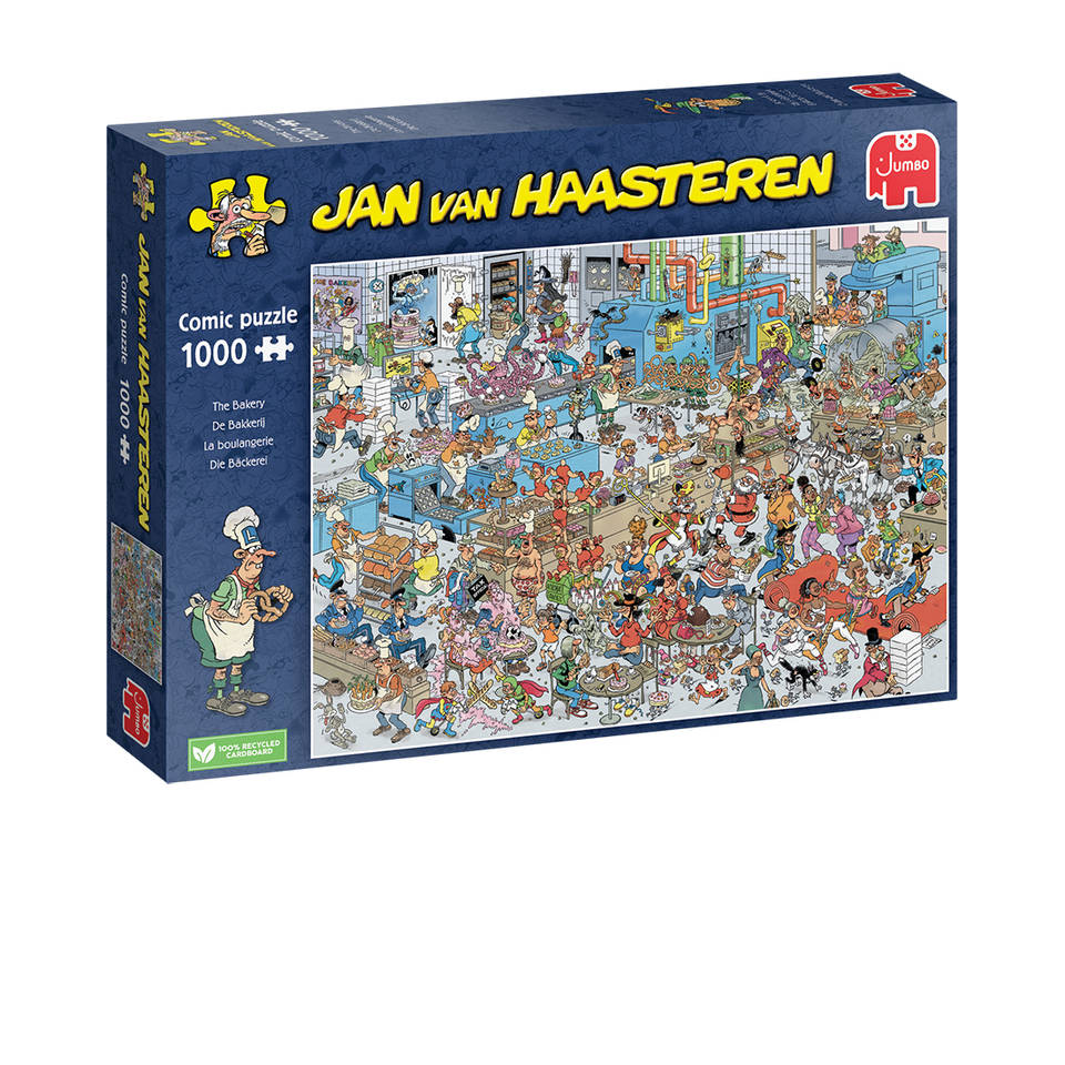 Jumbo Puzzel 1000 Stuks Jan Van Haasteren De Bakkerij