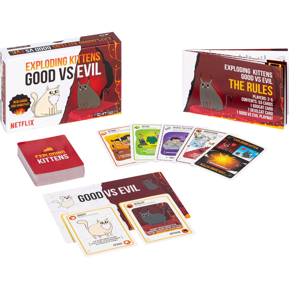 Exploding kittens good vs evil
