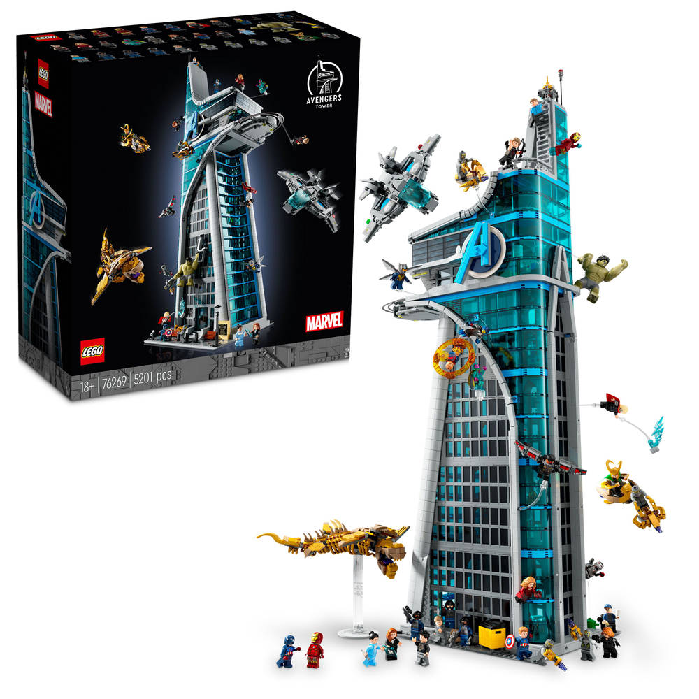 LEGO Marvel 76269 Avengers Tower bouwset voor volwassenen kopen