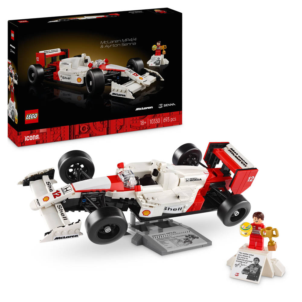 LEGO Icons 10330 McLaren MP4/4 & Ayrton Senna kopen