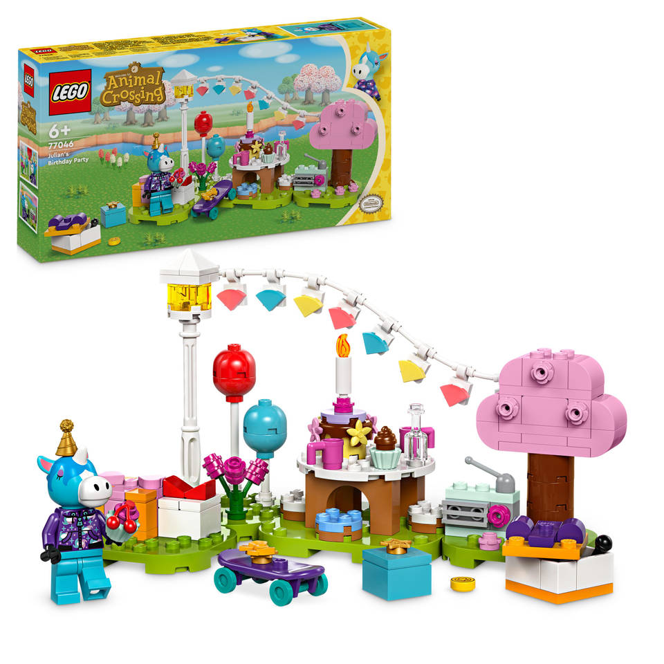 LEGO Animal Crossing Julians verjaardagsfeestje 77046