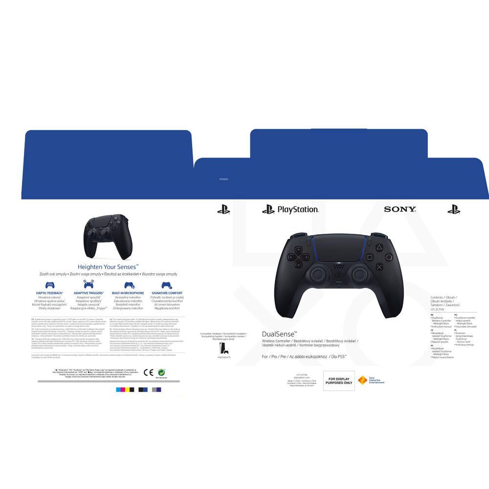 PS5 DualSense draadloze controller Sterling Silver