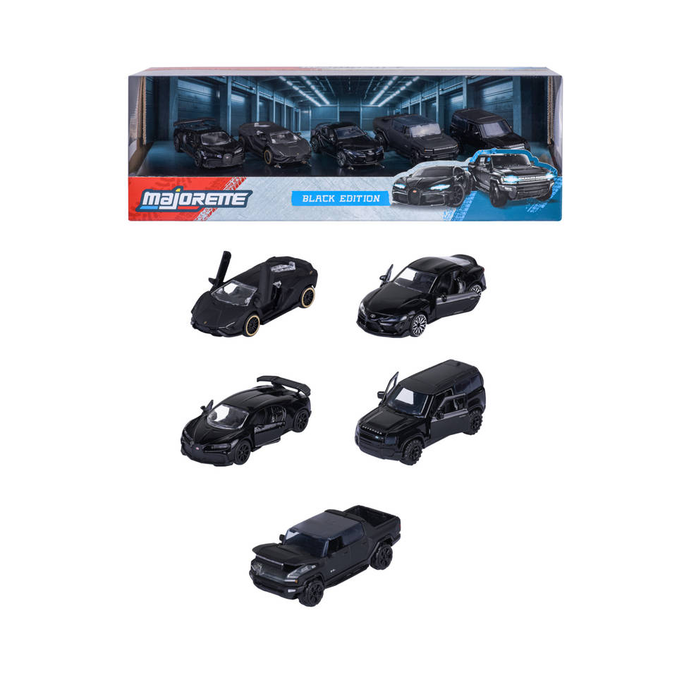 Majorette Black Edition cadeauset Main Image