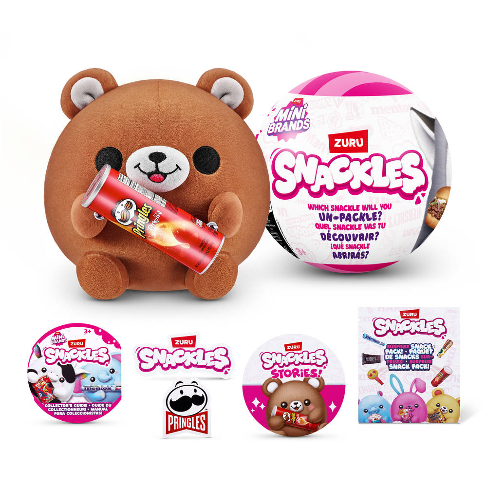 Snackles Kuscheltier Patrick mit Taubenüsschen-Nusseis 35 cm | Smyths
