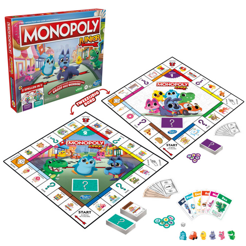 Monopoly Junior 2-in-1