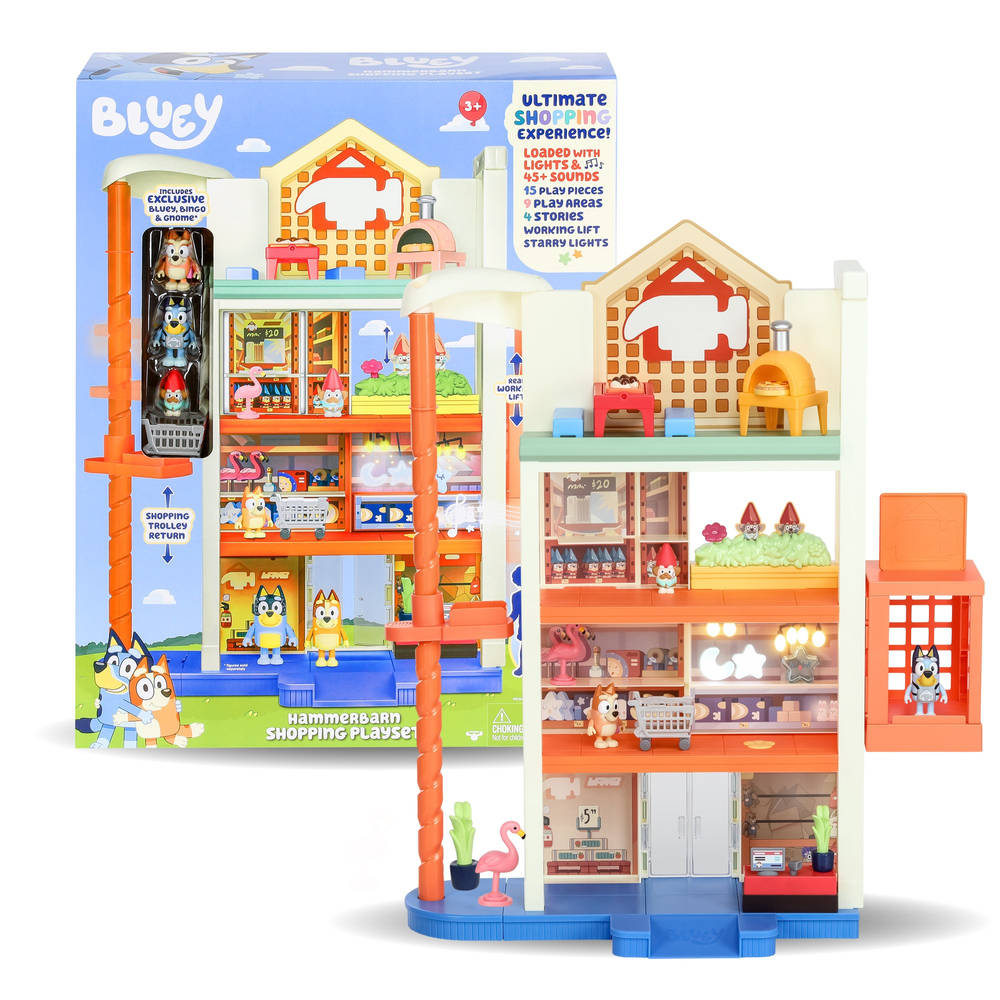 Bluey warenhuis XL speelset