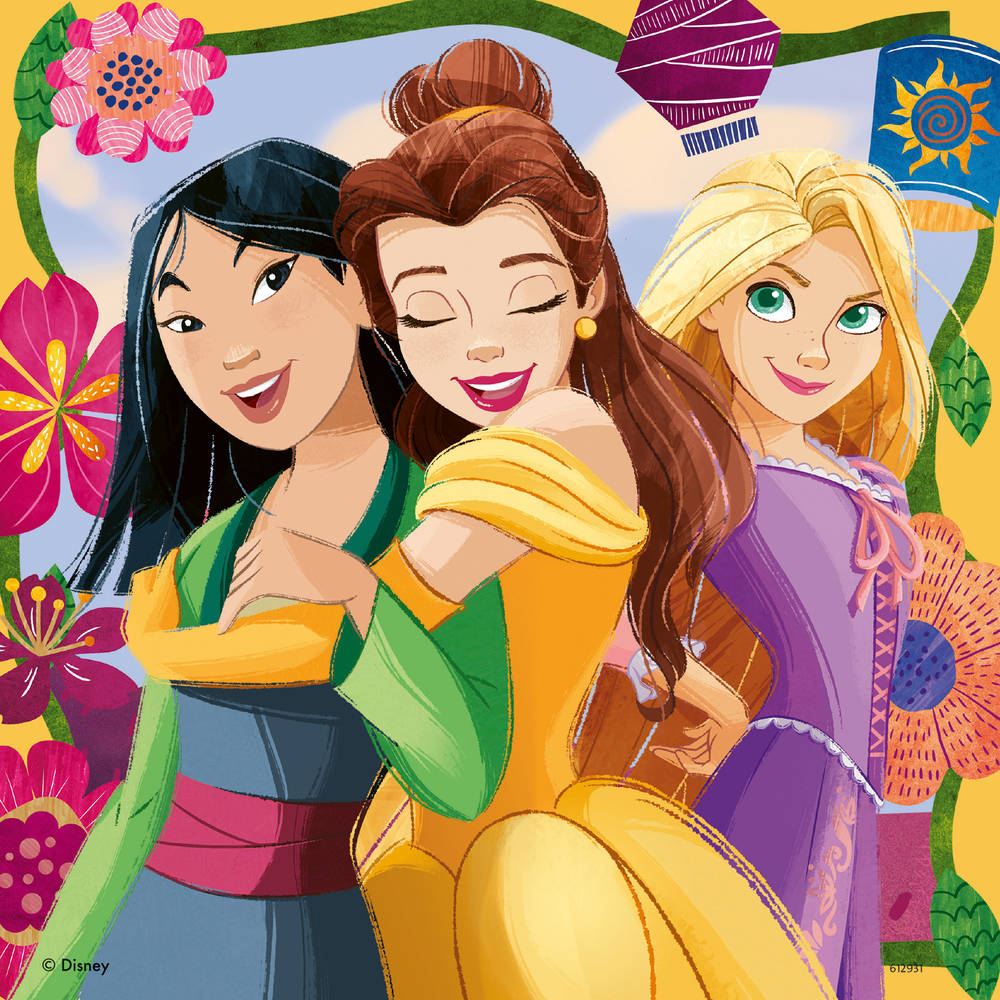 Ravensburger puzzel Disney Princess - 3 x 49 stukjes