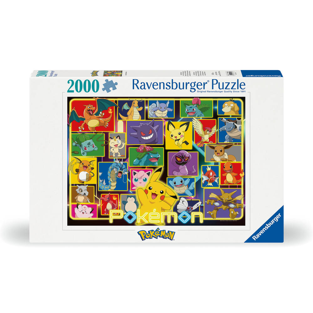 Ravensburger puzzel Pokémon - 2000 stukjes
