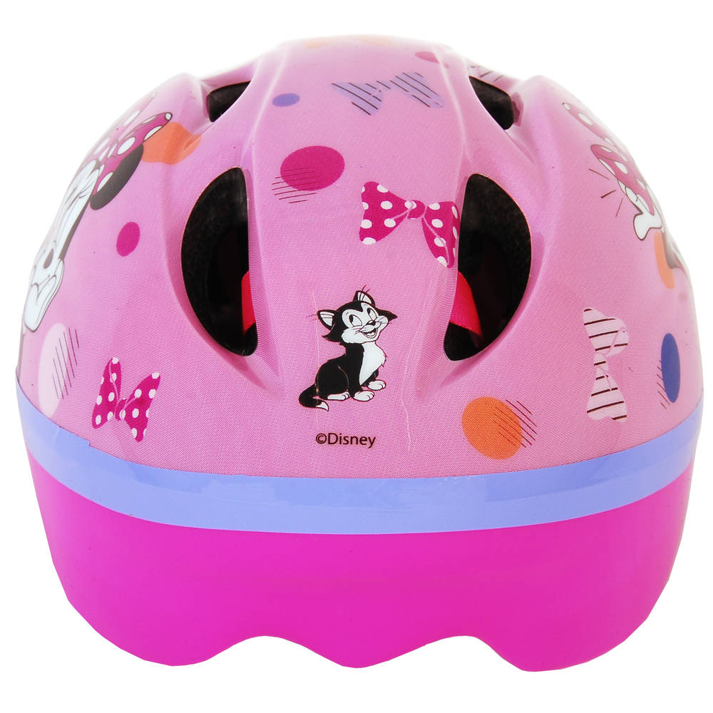 bell minnie mouse bike helmets Toddler 3D Me Helmet  Pink and Caboodle CPSC Safety Standard for Bicycle Helmets for Persons Age 1 and Older (Extended Head Coverage) Disney Minnie Mouse Toddler Helmet,