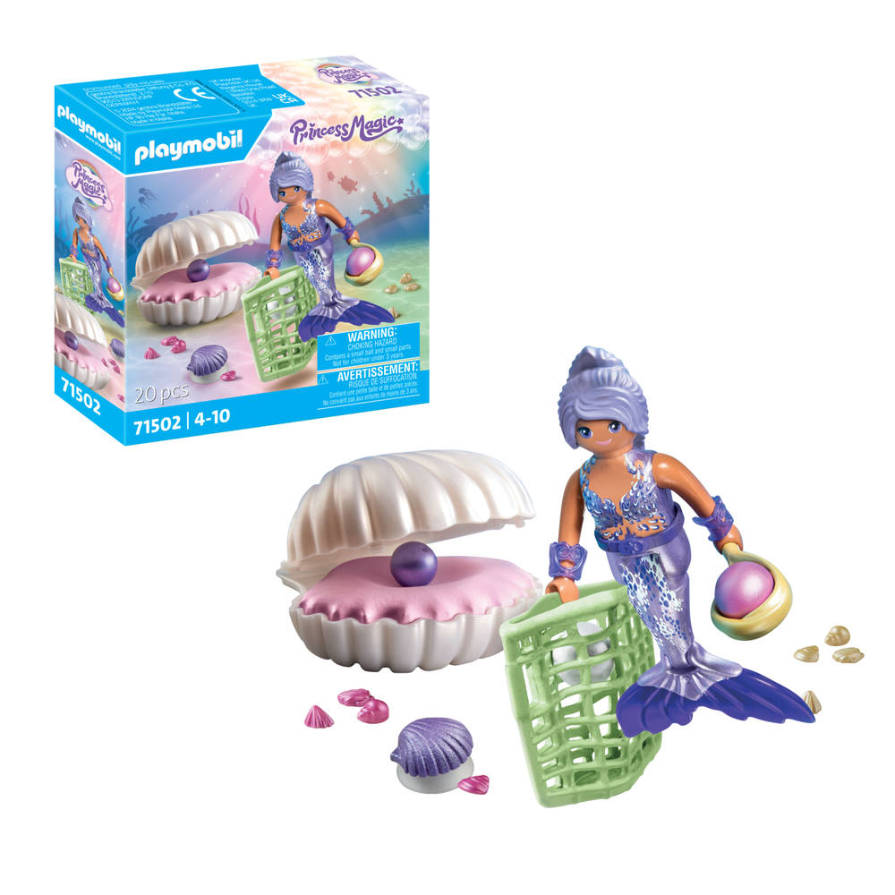 PLAYMOBIL Princess Magic zeemeermin met parelmoer 71502 Main Image
