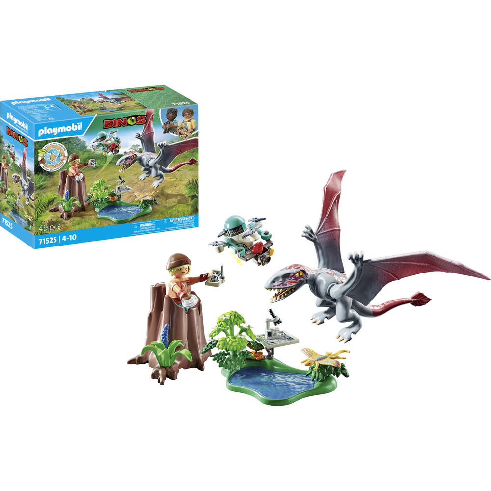 PLAYMOBIL Dinos observatiepost voor Dimorphodon 71525