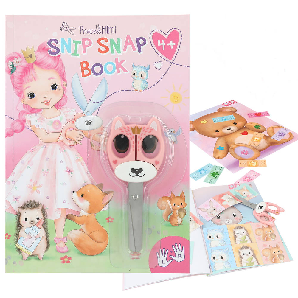 Princess Mimi knip- en kleurboek