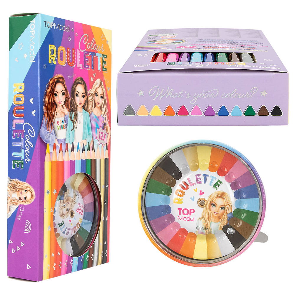 TOPModel Colour Roulette kleurpotloden