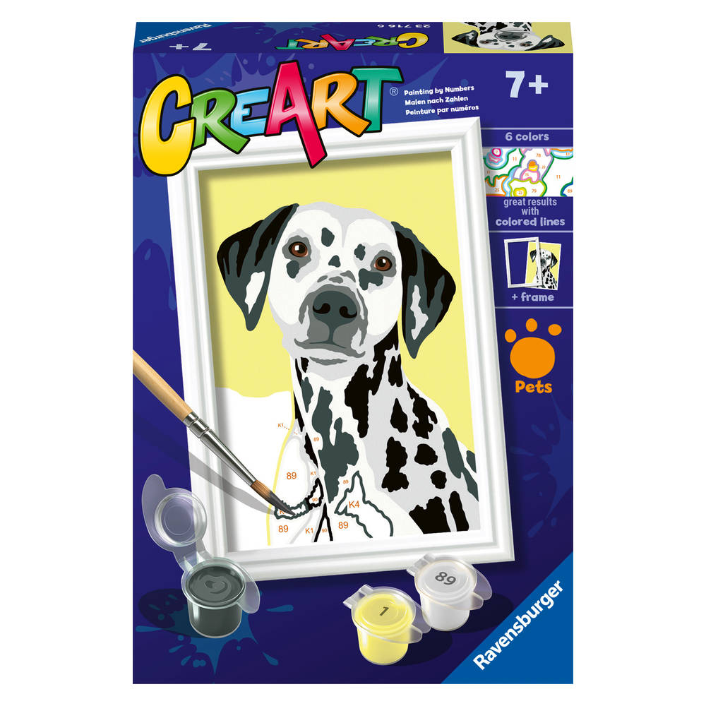 Ravensburger CreArt Schilderen op nummer dalmatiër