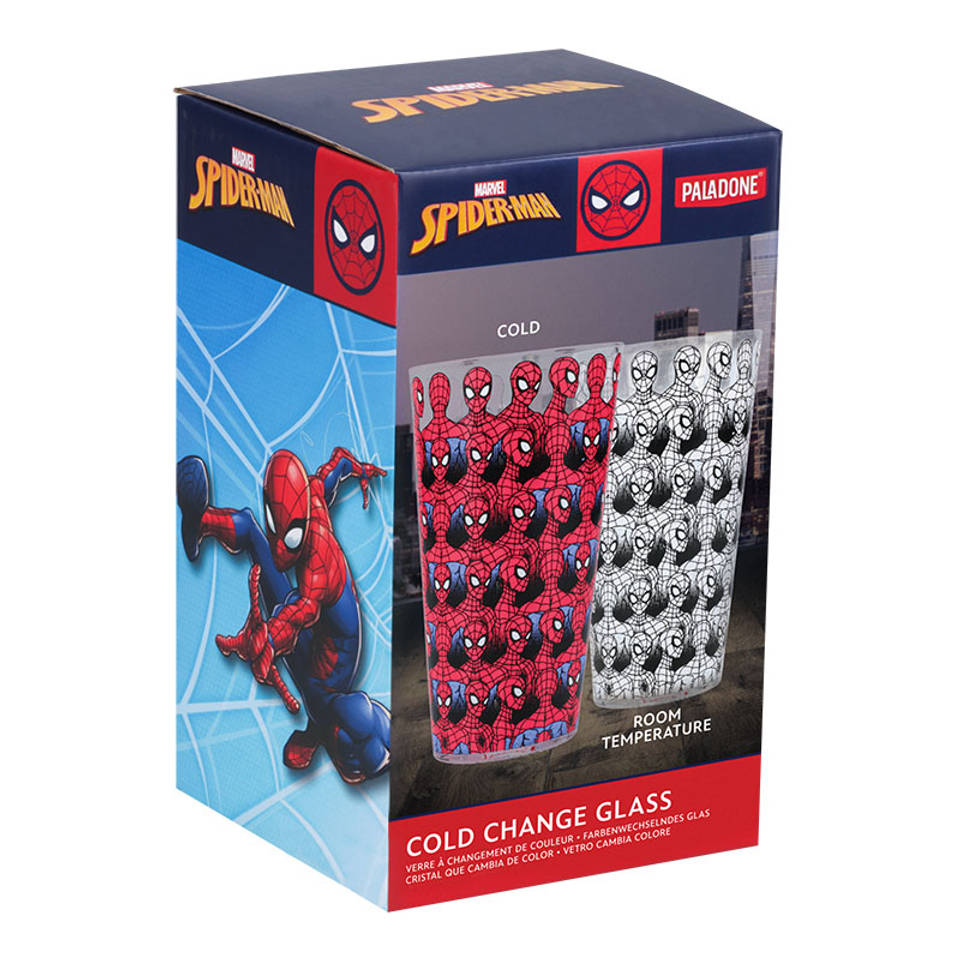 Marvel Spider-Man koud veranderend glas - 400 ml