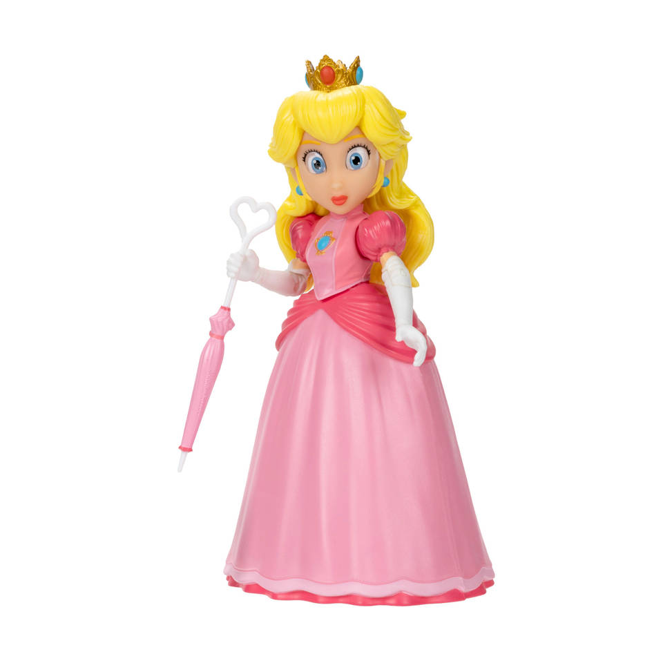 Nintendo Super Mario Movie figuur prinses Peach - 13 cm