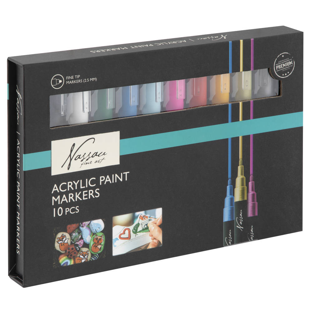HappyDots DOT Painting Acryl stiften set 12 stuks