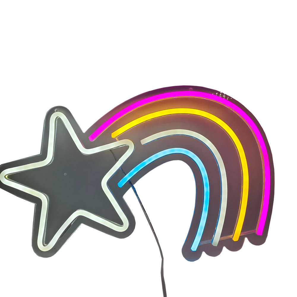 Neon lamp ster