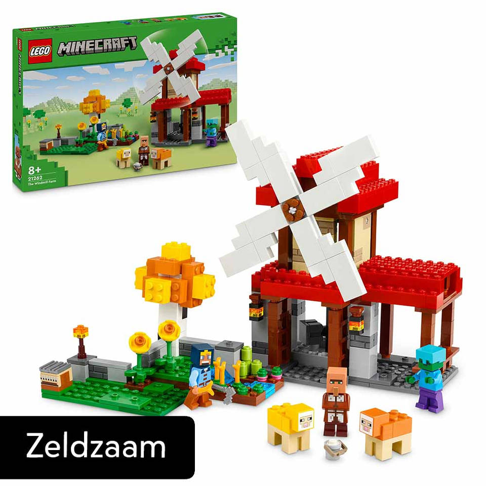 LEGO Minecraft de windmolenboerderij 21262
