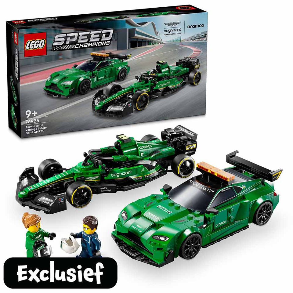 LEGO Speed Champions Aston Martin safety car en AMR23 76925