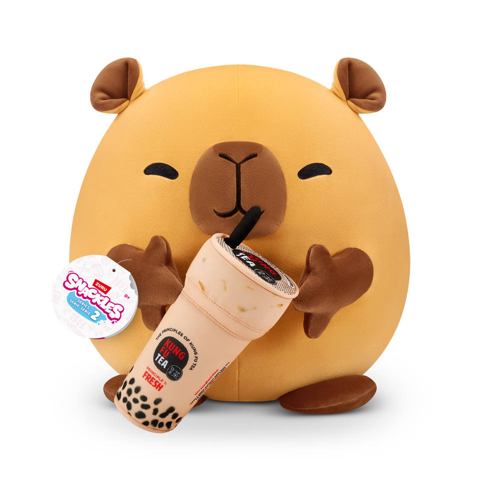 Snackles - Peluches série 3 à collectionner (35 cm)- Peluche et Doudou - Jeux d'éveil
