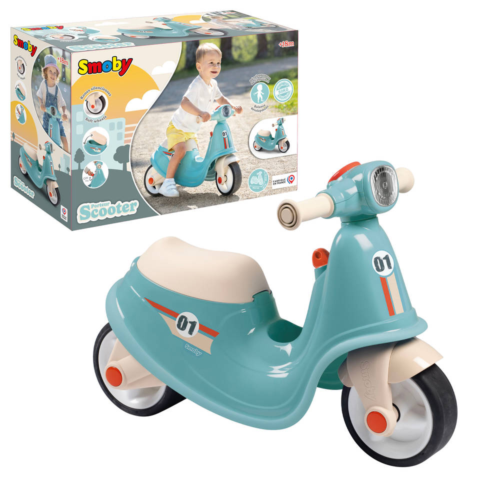 Scooter loopfiets - blauw